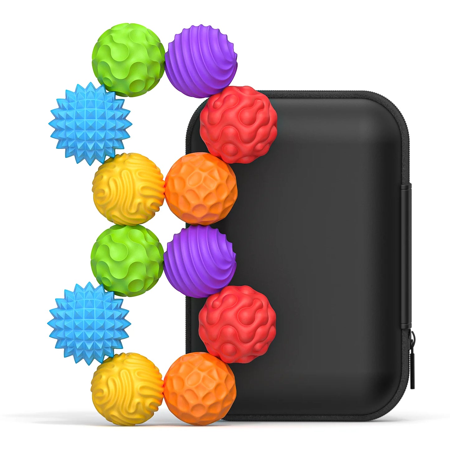 Upgraded Second Generation Silicone Magneti Balls Fidget Toy Worry Balls Autism Calming Toy Kid Adults Relief Stress Sensory Toy SEL ADHD