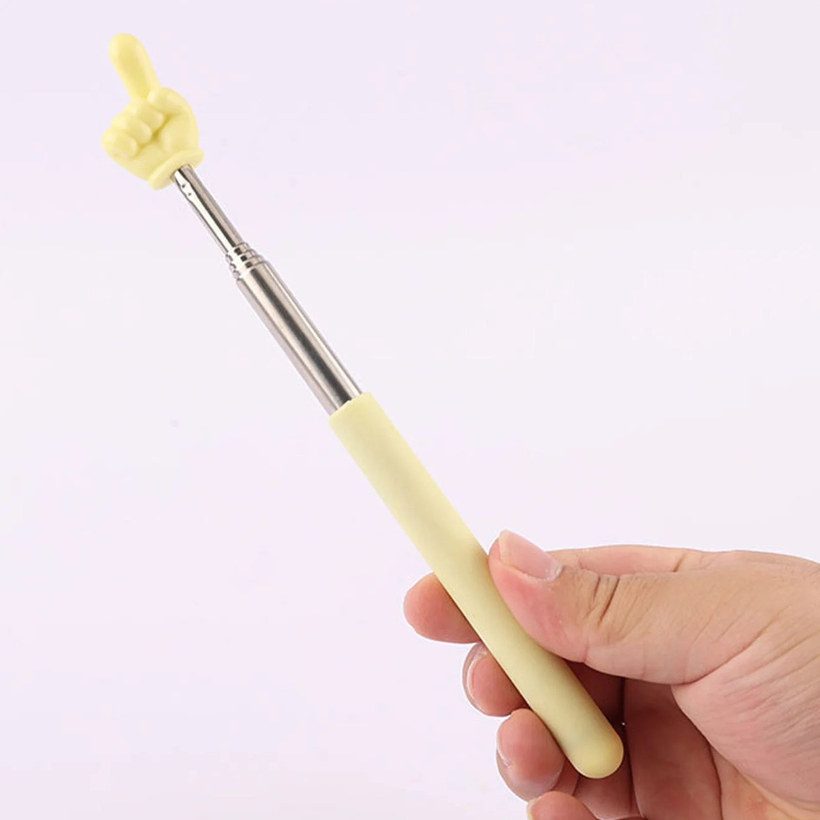 Macaron Color 68Cm Retractable Finger Reading Stick Telescoping Teacher Pointer Teacher Hand Pointer for Classroom Kids Reading