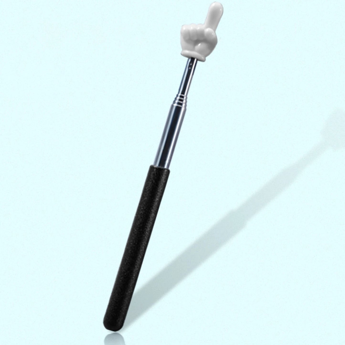 Macaron Color 68Cm Retractable Finger Reading Stick Telescoping Teacher Pointer Teacher Hand Pointer for Classroom Kids Reading