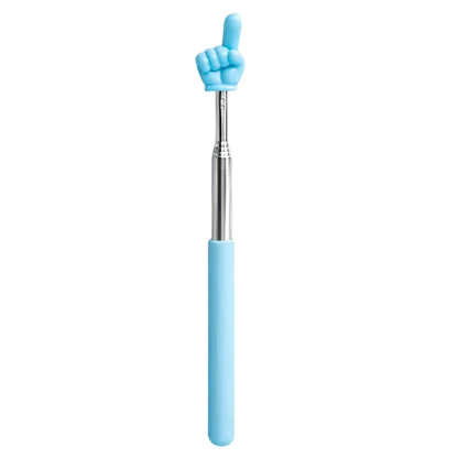 Macaron Color 68Cm Retractable Finger Reading Stick Telescoping Teacher Pointer Teacher Hand Pointer for Classroom Kids Reading