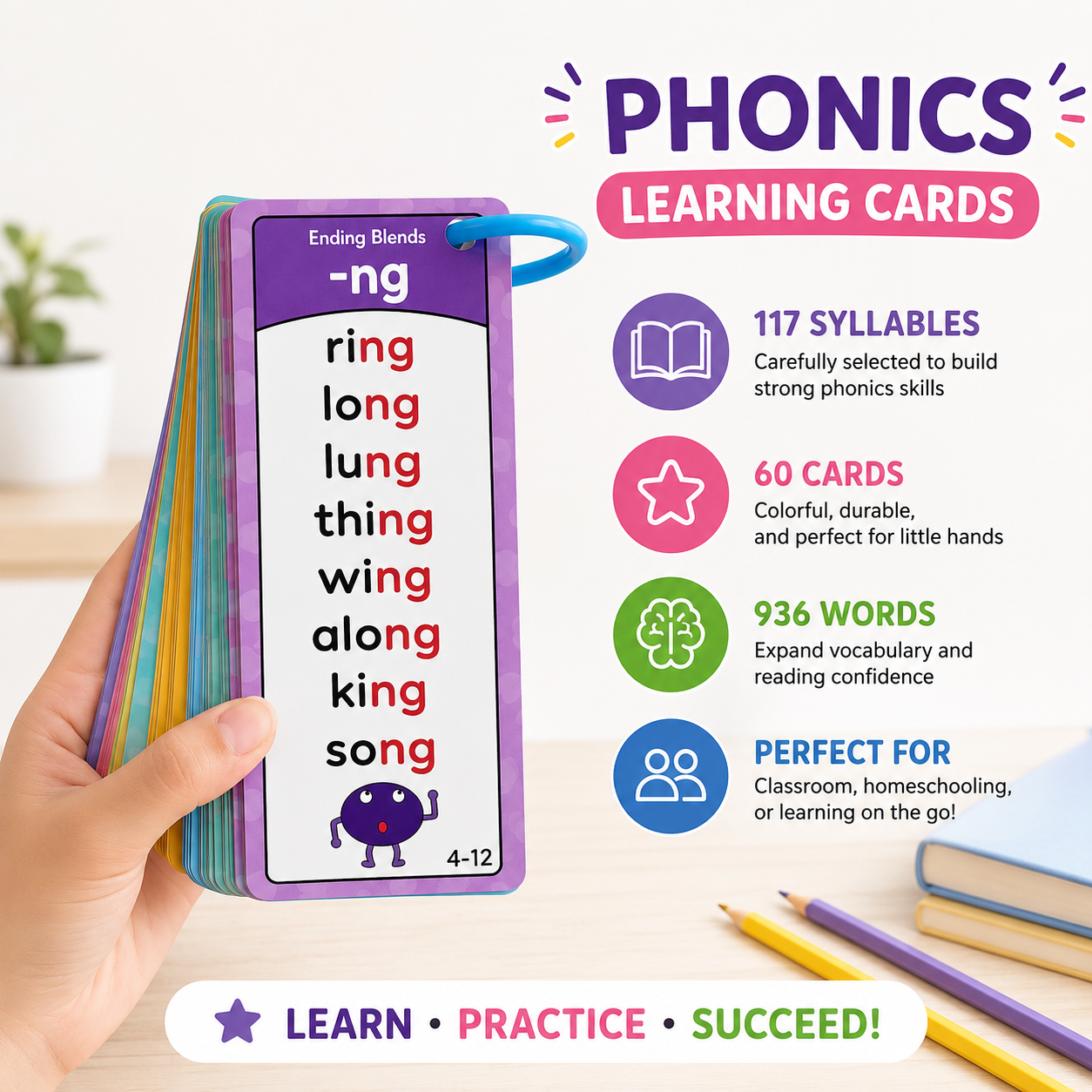 Montessori Phonics Word Lists Cards English Vocabulary Building Learning Flashcards Teacher Teaching Aids Classroom Must Haves Reading Read Learn Start