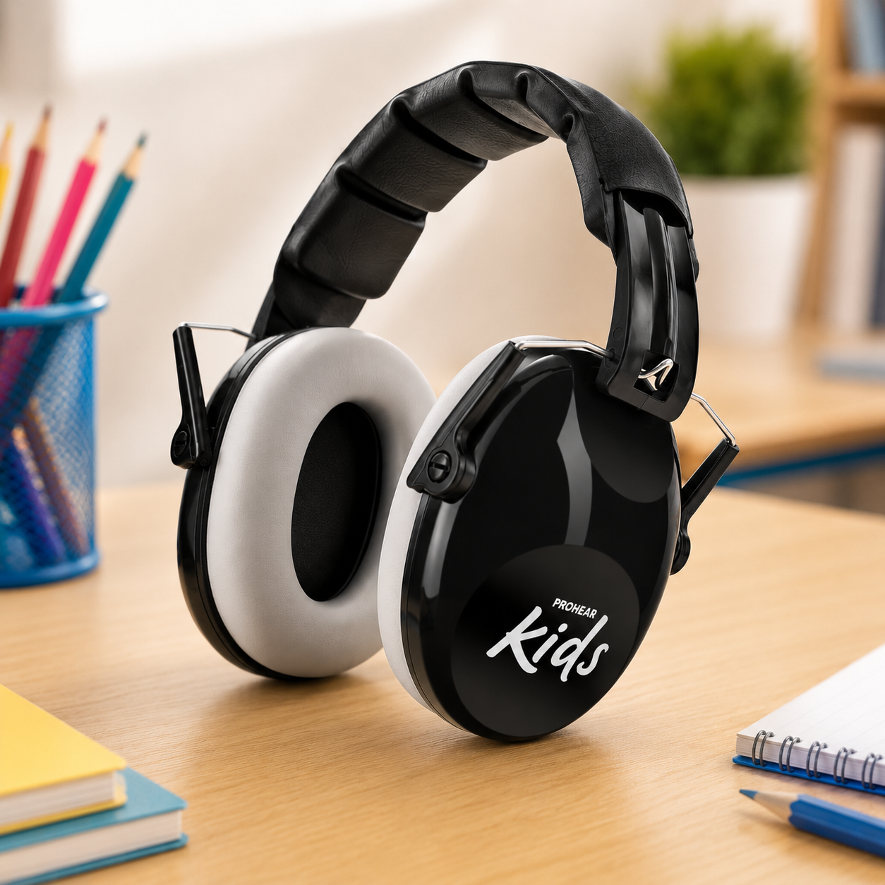 Kid Earmuffs Hearing Safety Protection Passive Noise Reduction Earmuffs Foldable Ear Defenders for Toddler Autism Children Help Aids Tool School Houseschool