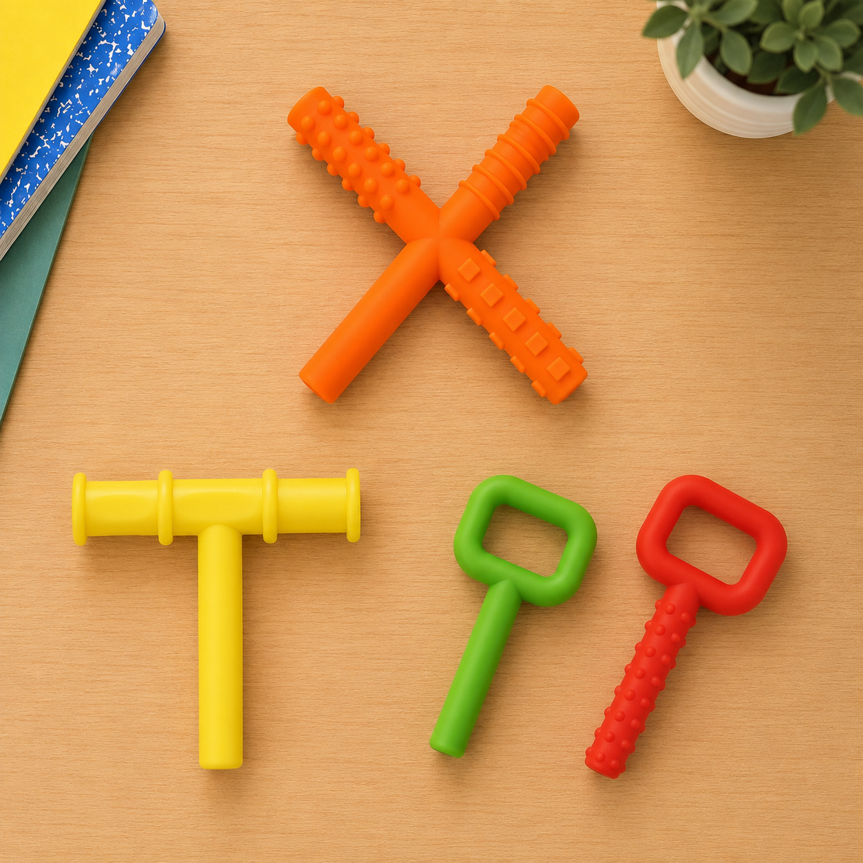 Kid Chewing Tube Tips Speech Therapy Teeth Massager Speak Oral Muscle Rehabilitation SEL Train Chewing Tube Autism Sensory Therapy Tool Help Aids
