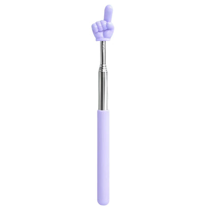 Macaron Color 68Cm Retractable Finger Reading Stick Telescoping Teacher Pointer Teacher Hand Pointer for Classroom Kids Reading