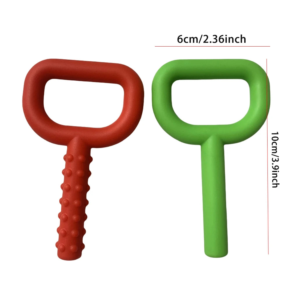 Kid Chewing Tube Tips Speech Therapy Teeth Massager Speak Oral Muscle Rehabilitation SEL Train Chewing Tube Autism Sensory Therapy Tool Help Aids