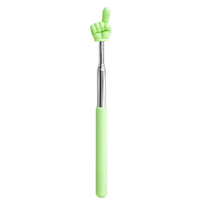 Macaron Color 68Cm Retractable Finger Reading Stick Telescoping Teacher Pointer Teacher Hand Pointer for Classroom Kids Reading
